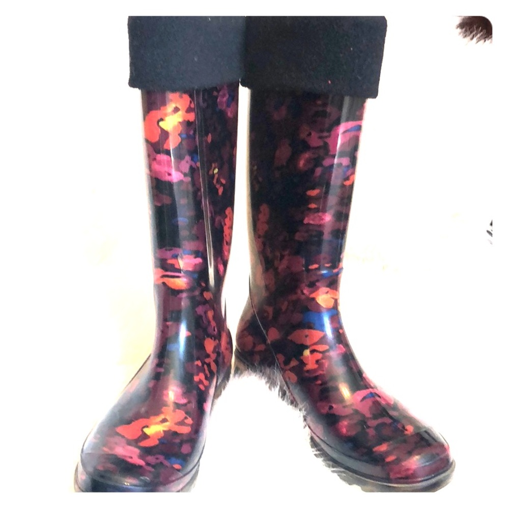 Floral ☔️ boots